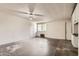 Finished basement with concrete floors, bright walls, and an open floor plan at 736 E Loyola Dr, Tempe, AZ 85282