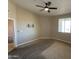Bedroom showcasing neutral colors, ceiling fan, and natural light at 10136 E Southern Ave # 3109, Mesa, AZ 85209