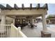 An outdoor seating area near the community pool and spa at 10136 E Southern Ave # 3109, Mesa, AZ 85209