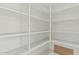 Pantry with multiple storage shelves at 10827 W Bronco Trl, Peoria, AZ 85383