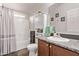 Bathroom featuring a shower and tub combo at 10951 N 91St Ave # 84, Peoria, AZ 85345