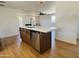 Beautiful kitchen island featuring stainless steel appliances and modern countertops, perfect for entertaining at 2201 N 29Th Pl, Phoenix, AZ 85008