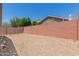 The backyard area is low maintenance at 3050 E Pontiac Dr, Phoenix, AZ 85050