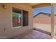 Covered patio area with tile flooring at 3050 E Pontiac Dr, Phoenix, AZ 85050