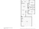 A floorplan showing the layout of the home, including the kitchen, living room, bedrooms, and bathrooms at 3345 E University Dr # 2, Mesa, AZ 85213