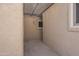 Exterior patio features a concrete surface with a sun shade at 3345 E University Dr # 2, Mesa, AZ 85213