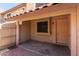 Private patio providing an outdoor retreat, sheltered from the elements at 4601 N 102Nd Ave # 1020, Phoenix, AZ 85037