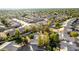 Aerial view showcasing a home with a backyard pool and well-maintained landscaping in a residential area at 780 W Morelos Ct, Chandler, AZ 85225