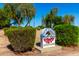 City of Chandler San Marcos Park entrance sign surrounded by manicured landscaping at 780 W Morelos Ct, Chandler, AZ 85225