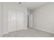 Bedroom features carpet, closet, and neutral paint to complement your personal style at 9416 E Sequence Ave, Mesa, AZ 85212