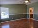 Spacious bedroom with a large window for natural light and an ensuite bathroom at 2233 E Behrend Dr # 17, Phoenix, AZ 85024