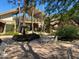 The expansive clubhouse features covered outdoor seating and desert landscaping at 2233 E Behrend Dr # 17, Phoenix, AZ 85024