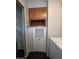 Hallway with hardwood floors and view of a room at 2233 E Behrend Dr # 17, Phoenix, AZ 85024
