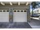 Attached garages with stone accents enhance the exterior appeal at 2402 E 5Th St # 1649, Tempe, AZ 85288