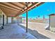 Expansive backyard with a concrete patio and plenty of room for outdoor activities and entertaining in privacy at 2922 W Citrus Way, Phoenix, AZ 85017