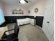 Cozy bedroom with pink walls, modern furnishings, and plenty of natural light at 30394 N Appalachian Trl, San Tan Valley, AZ 85143