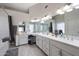 The bathroom features a double vanity and an abundance of counter space at 11446 N 109Th St, Scottsdale, AZ 85259