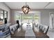 Dining area with a large bay window, ideal for enjoying meals with a view at 11446 N 109Th St, Scottsdale, AZ 85259