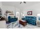 Cozy living room with comfortable seating and stylish decor at 1341 E Bellerive Dr, Chandler, AZ 85249