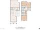 Complete floor plan with layout showing kitchen, living area, bedrooms, and garage dimensions at 13465 N 158Th Ave, Surprise, AZ 85379