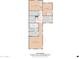 Detailed second-floor floor plan showcasing bedroom sizes and bathroom locations at 13465 N 158Th Ave, Surprise, AZ 85379