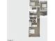 Floor plan of the second floor shows bedrooms, bathrooms, laundry room, and staircase at 13465 N 158Th Ave, Surprise, AZ 85379