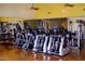 Community gym with a range of modern equipment for a comprehensive fitness routine at 17200 W Bell Rd # 2162, Surprise, AZ 85374