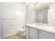 Bathroom with modern sink, vanity, and updated fixtures at 19206 N 40Th St, Phoenix, AZ 85050