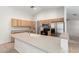 Spacious kitchen with an island, stainless steel appliances, and plenty of cabinet storage at 19206 N 40Th St, Phoenix, AZ 85050