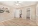 Spacious main bedroom leading to ensuite bathroom and walk-in closet at 2018 N 104Th Dr, Avondale, AZ 85392
