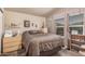 Comfortable bedroom with window offering natural light and storage space for organization at 2263 N Trekell Rd # 159, Casa Grande, AZ 85122