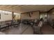 Comfortable covered patio with stylish seating, perfect for outdoor relaxation at 2263 N Trekell Rd # 159, Casa Grande, AZ 85122