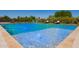 Backyard pool featuring a fountain and surrounding landscaping at 24840 S 195Th St, Queen Creek, AZ 85142