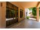 Covered patio with sliding glass doors offers seamless indoor-outdoor living and backyard access at 2741 E San Tan St, Chandler, AZ 85225