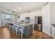 Spacious kitchen with a large island, modern appliances, and ample counter space at 28156 N Edwards Rd, San Tan Valley, AZ 85143