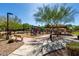 Community playground and recreation area has picnic tables, playground and community pool at 2944 N Brighton --, Mesa, AZ 85207