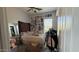 Cozy bedroom features eclectic decor, posters, and a ceiling fan at 3063 N Heritage St, Buckeye, AZ 85396