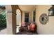 Relaxing covered porch with comfortable seating at 3063 N Heritage St, Buckeye, AZ 85396