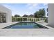 Inviting backyard pool with tanning deck, lounge chairs, mountain views, and lush landscaping at 5301 N 43Rd St, Phoenix, AZ 85018