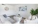 Well-lit living room with stylish decor, plush seating, and a cozy atmosphere at 616 S Hardy Dr # 203, Tempe, AZ 85281
