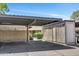 Property featuring covered carport and parking area at 6415 S Newberry Rd # A, Tempe, AZ 85283