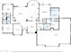 Detailed floor plan showcasing the layout of the home, including bedrooms, bathrooms, and living spaces at 6450 E Monterra Way, Scottsdale, AZ 85266