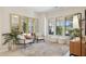 Bright and airy living room with natural light, offering a relaxing space for leisure and entertainment at 6450 E Monterra Way, Scottsdale, AZ 85266
