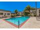 Sparkling community pool with shade and seating areas at 740 W Elm St # 266, Phoenix, AZ 85013