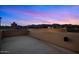 Rooftop deck with mountain views at twilight at 9693 N 129Th Pl, Scottsdale, AZ 85259