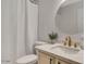 Bathroom featuring vanity with elegant gold faucet and modern sink at 101 N 7Th St # 225, Phoenix, AZ 85034