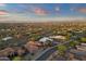 Panoramic aerial view showcasing the desert community, mountains, and scenic surroundings at 15600 E Robin Dr, Fountain Hills, AZ 85268