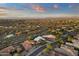 High-angle aerial view of a desert community surrounded by mountains and desert vegetation at 15600 E Robin Dr, Fountain Hills, AZ 85268