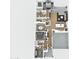 Detailed floor plan rendering showcasing the layout of the house and property at 4314 E Bernice St, Gilbert, AZ 85295