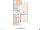 Detailed floor plan showcasing room dimensions and estimated areas for each room at 4314 E Bernice St, Gilbert, AZ 85295